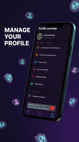 Sikkora User Profile Dashboard