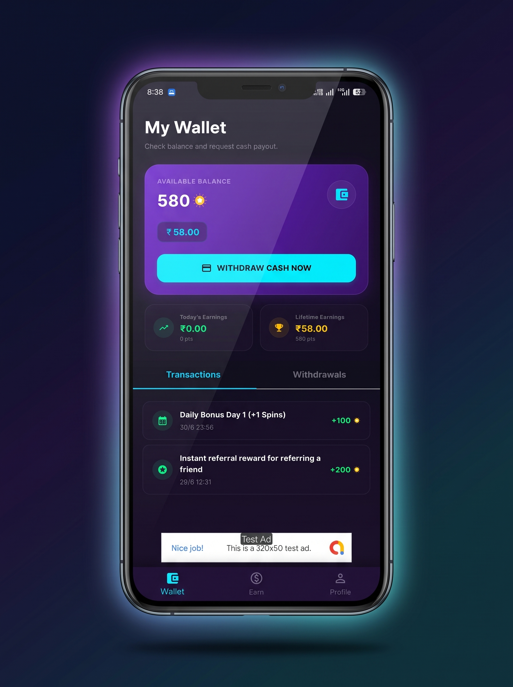 Sikkora Coins Wallet Cashout